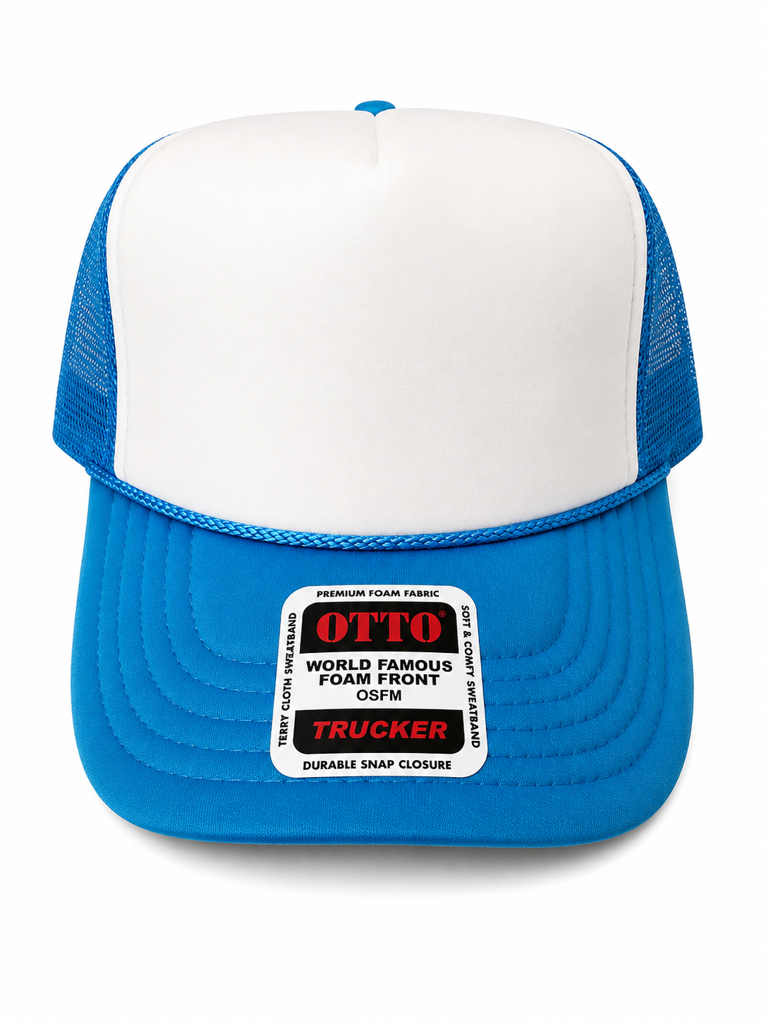 Bright Blue White Front Otto