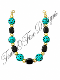Teal Leopard