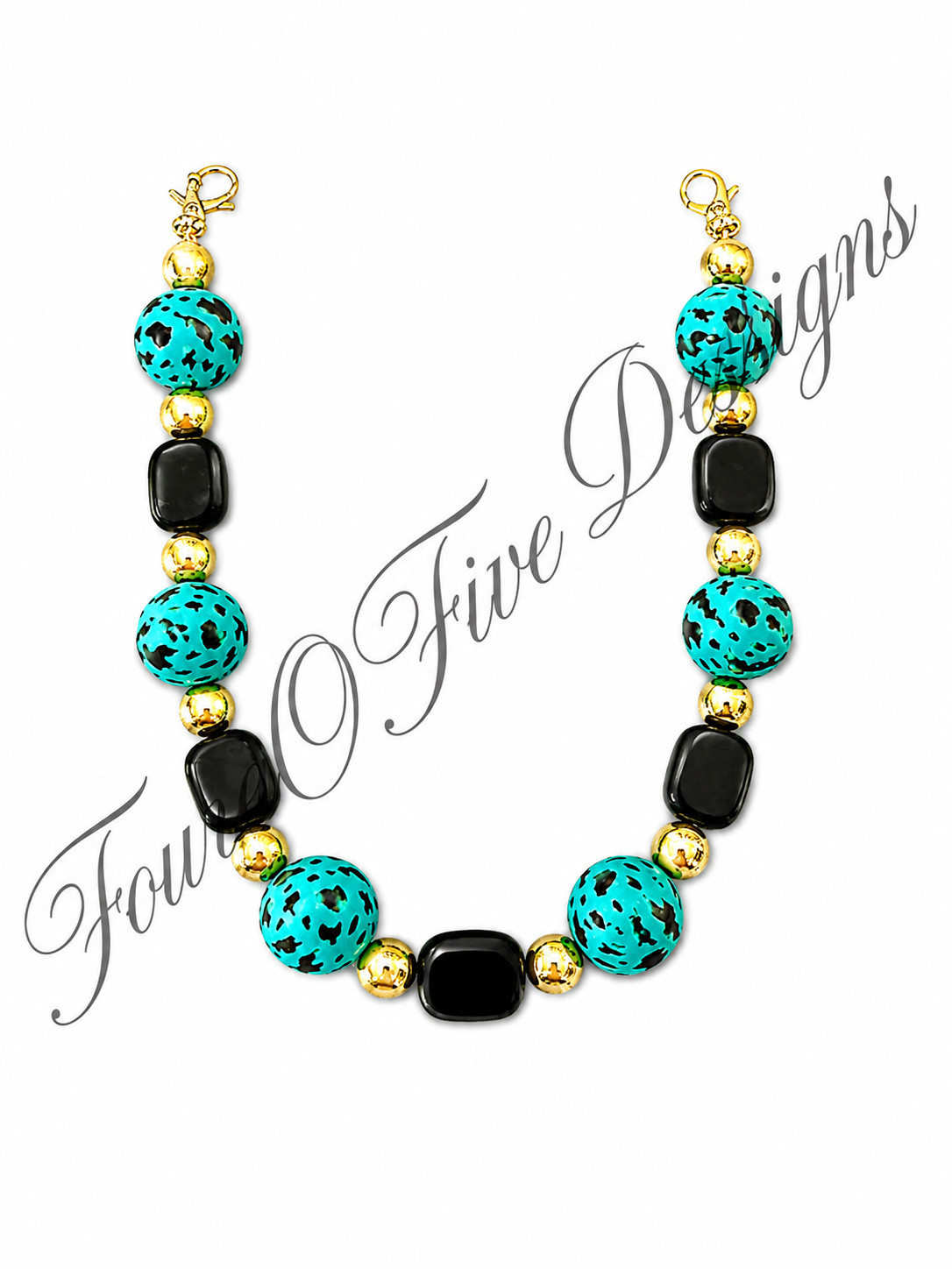 Teal Leopard