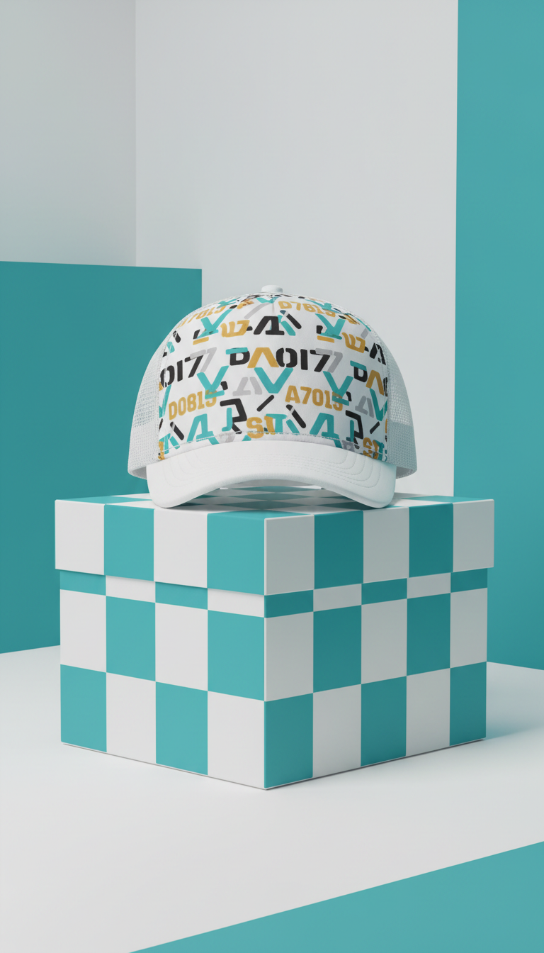White Panel Cheeky Slogan Hat