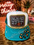 Two Cents Leopard Glitter