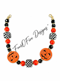 Checkered pumpkin