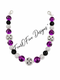 Purple/Silver Pumpkin